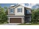 Charming two-story home featuring a two-car garage and inviting front entrance at 1048 Teal Creek St, St Cloud, FL 34771