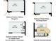 Floorplans detailing options for outdoor kitchens, sliders, and gourmet kitchens at 1048 Teal Creek St, St Cloud, FL 34771