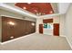The bedroom features carpet floors, a ceiling fan, and a window with curtains at 17117 Cypress Preserve Pkwy, Orlando, FL 32820