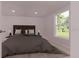 Cozy bedroom with a comfortable bed and a large window view at 17445 Sw 25Th Ct, Ocala, FL 34473