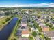 Aerial view of a residential community with lush green spaces, ponds, and well-maintained homes at 2145 Plantation Oak Dr, Orlando, FL 32824