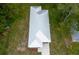 Close aerial perspective of the roof, modern architecture and landscaping at 2259 3Rd Ave, Deland, FL 32724