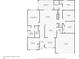 Detailed floor plan showcasing the layout of the home with labeled rooms and dimensions at 304 Little Springs Ln, Longwood, FL 32750