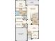 Detailed floor plan showcasing the layout of the home, including bedrooms, bathrooms, and living spaces at 5271 Quillback Ln, St Cloud, FL 34771