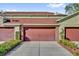 A charming exterior showcases the home's garage and well-maintained landscaping at 6218 Forsythe Loop, Sanford, FL 32771