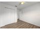 Bedroom featuring wood floors and a closet for storage at 1135 Marni Ridge Ct, Kissimmee, FL 34747