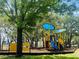 Colorful community playground with slides, climbing structures, and shaded areas for play and fun activities at 1135 Marni Ridge Ct, Kissimmee, FL 34747