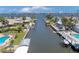 Waterfront property with access to the open water at 151 Sea Isle Cir, South Daytona, FL 32119