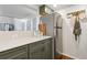 Kitchen showcasing granite counters, modern cabinets, stainless appliances and seamless access to living spaces at 200 Maitland Ave # 28, Altamonte Springs, FL 32701