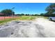 Overview of community baseball and tennis courts and parking area at 2426 Hybrid Dr, Kissimmee, FL 34758