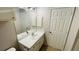 Bathroom featuring a white vanity, tiled floors, and ample lighting at 3702 Palm Desert Ln # 5435, Orlando, FL 32839