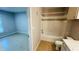 Neutral bathroom features a tub with shower and tiled walls at 3702 Palm Desert Ln # 5435, Orlando, FL 32839