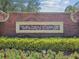 Walden Chase community sign surrounded by colorful landscaping at 3759 Collingwood Ln, Oviedo, FL 32765