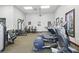 Well-equipped community gym with modern exercise machines, providing residents with fitness opportunities at 3824 Gulf Shore Cir, Kissimmee, FL 34746
