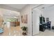Hallway that leads to the living room and office at 3824 Gulf Shore Cir, Kissimmee, FL 34746