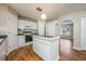 Bright kitchen featuring ample cabinet space and an island at 4113 Stonefield Dr, Orlando, FL 32826