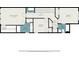 Detailed floor plan showcasing layout and dimensions of bedrooms, bathrooms, and living spaces at 5037 Hawkstone Dr, Sanford, FL 32771