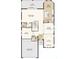 Detailed first-floor home blueprint featuring a study, great room, kitchen, dining area, flex room, and two car garage at 5223 Quillback Ln, St Cloud, FL 34771