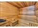 Inviting in-home sauna offers a relaxing retreat at 5300 S Atlantic Ave # 6-301, New Smyrna Beach, FL 32169
