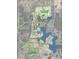 Community map showcases parks, lakes, schools, sports complex, and town center of the Hamlin area at 5711 Hamlin Groves Trl, Winter Garden, FL 34787