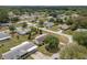 Aerial view of a residential neighborhood featuring lush landscaping and well-maintained homes at 6366 Sw 115Th Street Rd, Ocala, FL 34476