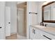 Bathroom featuring shower and a vanity at 6366 Sw 115Th Street Rd, Ocala, FL 34476