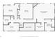 Second floor plan featuring bedrooms, bathrooms, closet and utility spaces in a home layout at 9222 Charles E Limpus Rd, Orlando, FL 32836