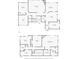 Two story floor plan showing layout of a home at 9222 Charles E Limpus Rd, Orlando, FL 32836