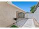 The attached garage has a gated side yard and space for grilling and outdoor activities at 1152 Grove St, Maitland, FL 32751