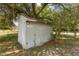 Rustic outbuilding in a garden setting, great for storage at 18600 Old Cheney Hwy, Orlando, FL 32820