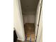 Walk-in closet with laminate flooring and shelving at 366 Madison Dr, Davenport, FL 33837