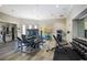A well-equipped fitness center with weight machines, free weights, and fitness balls at 4126 Breakview Dr # 40901, Orlando, FL 32819