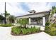 A well-manicured, covered outdoor pavilion with outdoor dining and seating options at 4126 Breakview Dr # 40901, Orlando, FL 32819