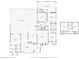 Detailed floor plan of the house, illustrating the layout of rooms and spaces on both floors at 687 Saranac Dr, Winter Springs, FL 32708
