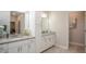 Bathroom with a granite counter, tiled flooring, and an enclosed shower at Tbd Royal Trails Rd, Eustis, FL 32736