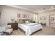 A relaxing main bedroom offers neutral walls, crown moulding, and plush carpet flooring at Tbd Royal Trails Rd, Eustis, FL 32736
