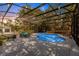 Inviting screened pool featuring ample patio space perfect for lounging and outdoor activities at 120 W Trade Winds Rd, Winter Springs, FL 32708