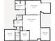 Detailed floor plan showcasing the layout of the home, including bedrooms, kitchen, and living spaces at 12711 Se 97Th Terrace Rd, Summerfield, FL 34491