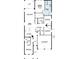 Detailed floor plan showcasing the layout of a house with bedrooms, bathrooms, kitchen, Gathering room, and garage at 16759 Muskgrass Dr, Winter Garden, FL 34787