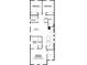 Second floor plan featuring three bedrooms, two bathrooms, loft and laundry room at 17353 Beachgrass Aly, Winter Garden, FL 34787