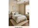 Cozy guest room features natural light, warm color palette, and comfortable furnishings at 2164 Black Mangrove Dr, Orlando, FL 32828