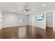 Bright and open main bedroom boasting wood floors and access to an ensuite bathroom at 2565 Albion Ave # 2, Orlando, FL 32833
