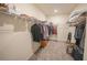 Spacious walk-in closet with ample shelving and hanging space for organization and storage at 264 Towns Cir, Haines City, FL 33844