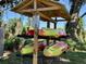 Kayaks stored on a rack under a wooden shelter offer convenient access to water activities at 3182 Sailing Pier Ave, Winter Garden, FL 34787