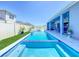 Enjoy the sunshine in this sparkling pool and patio area, perfect for hot summer days and outdoor fun at 3182 Sailing Pier Ave, Winter Garden, FL 34787
