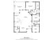 Detailed floor plan showcasing the layout of this home including kitchen, bedrooms, living spaces, and screened porch at 3375 Bellino Blvd., New Smyrna Beach, FL 32168