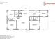 This house features a floor plan with 3 bedrooms, 2 baths, kitchen, living room, breakfast nook, and patio at 4510 Ravinnia Dr, Orlando, FL 32809