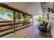 Back porch overlooking the pool area at 456 Willowbrook Ln, Longwood, FL 32779