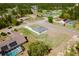New construction home with long driveway and modern design located in neighborhood with nearby pool at 741 Marion Oaks Ln, Ocala, FL 34473