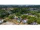 Aerial view highlighting property's location in a lush, green area with a community lake and convenient road access at 789 Errol Pkwy, Apopka, FL 32712